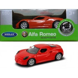 Alfa Romeo 4C Welly Nex 1:60 Scale