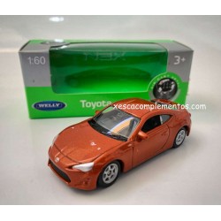 Toyota 86 Copper Welly 1:60 Scale