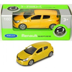 Renault Clio RS Yellow Welly Nex 1:60 Scale